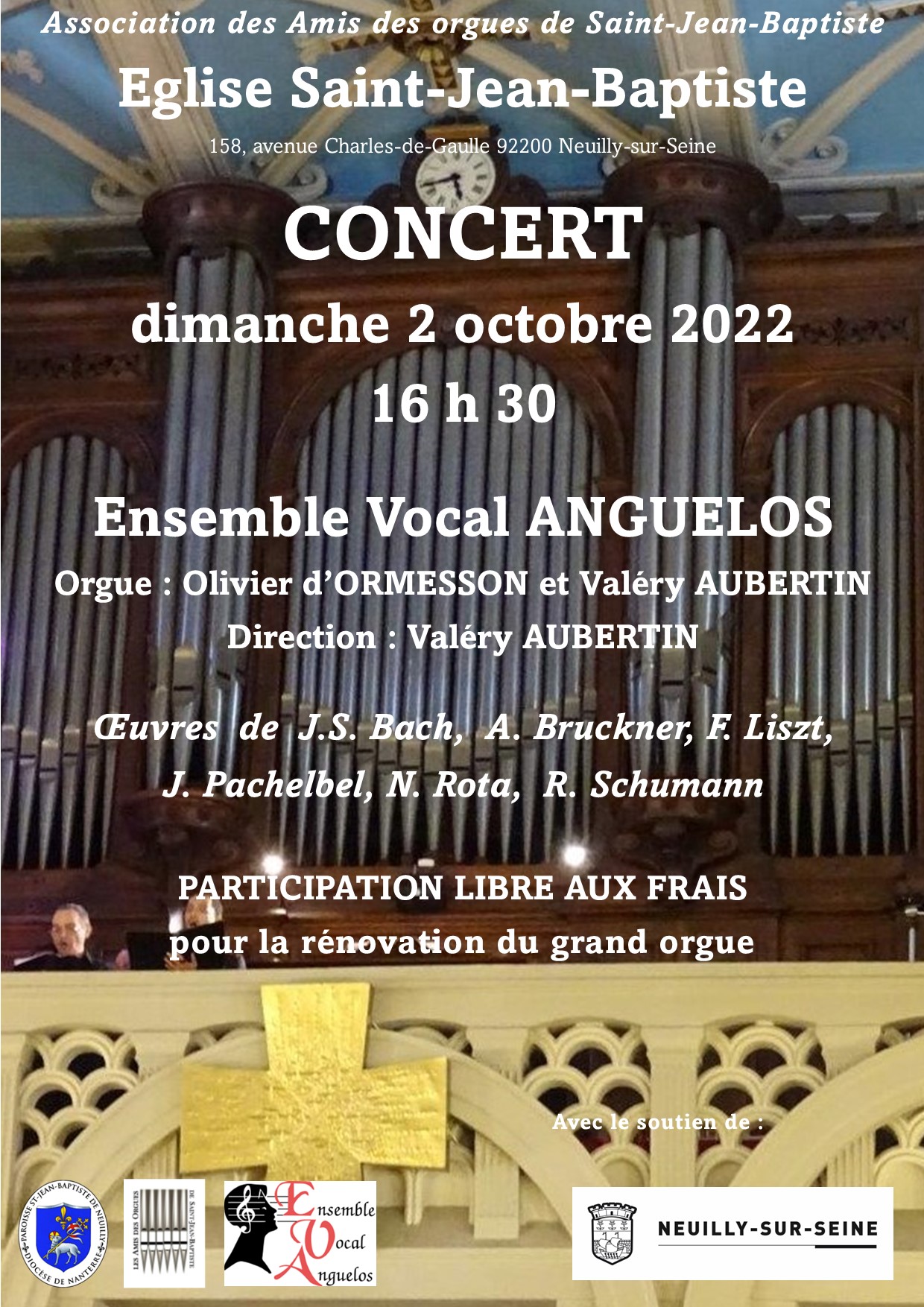 Affiche concert octobre 2022