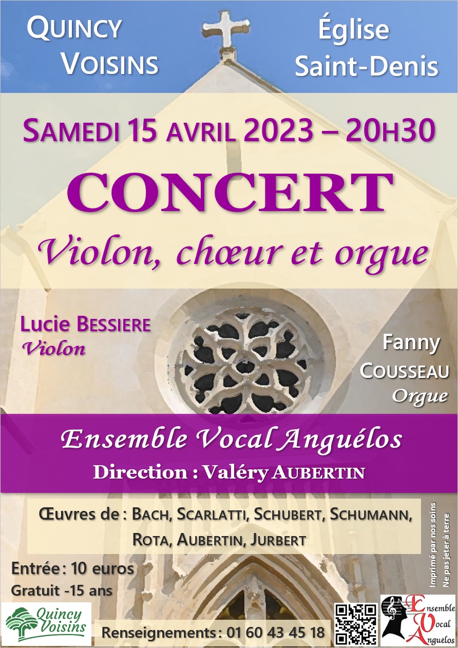 Affiche concert avril 2023