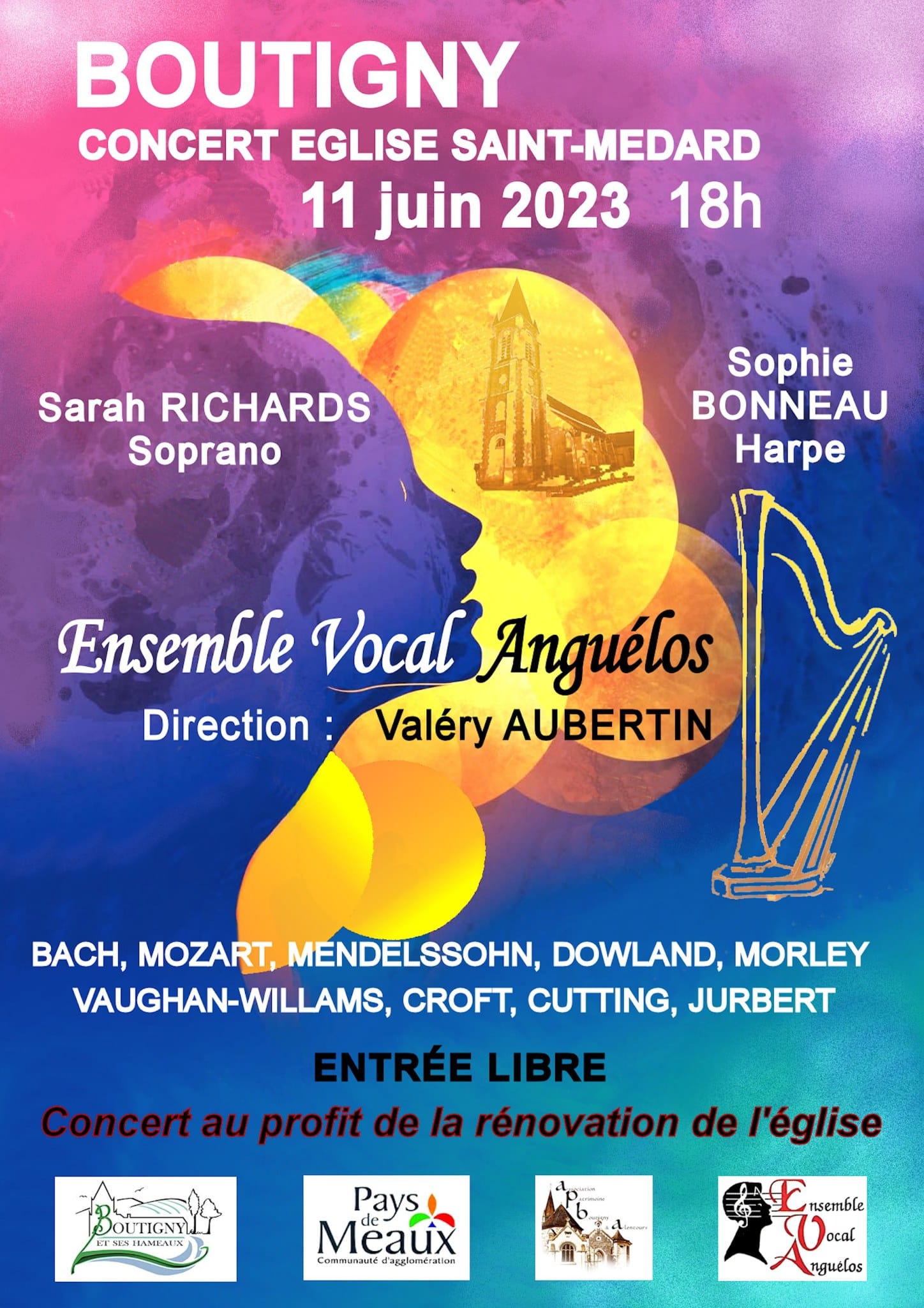 Affiche concert juin 2023