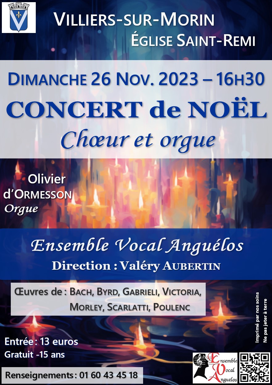 Affiche concert novembre 2023