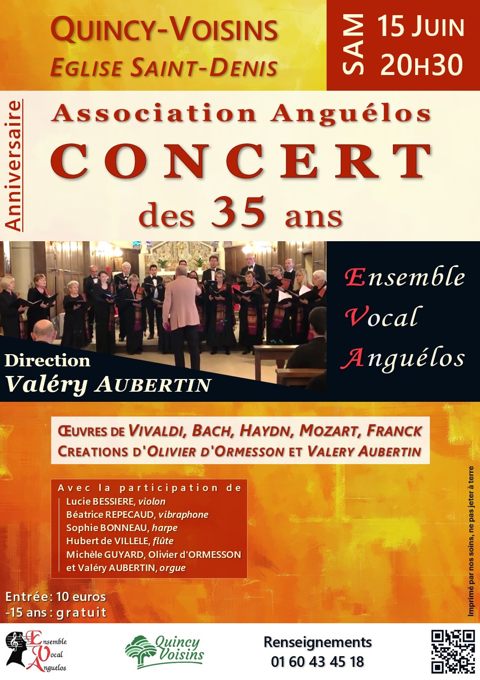 Affiche concert juin 2024
